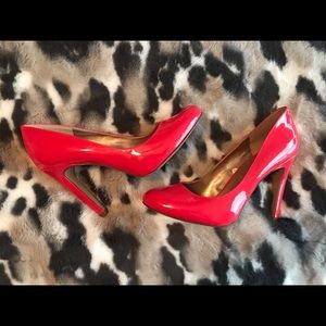 The Limited Coral Patent High Heels Size 8